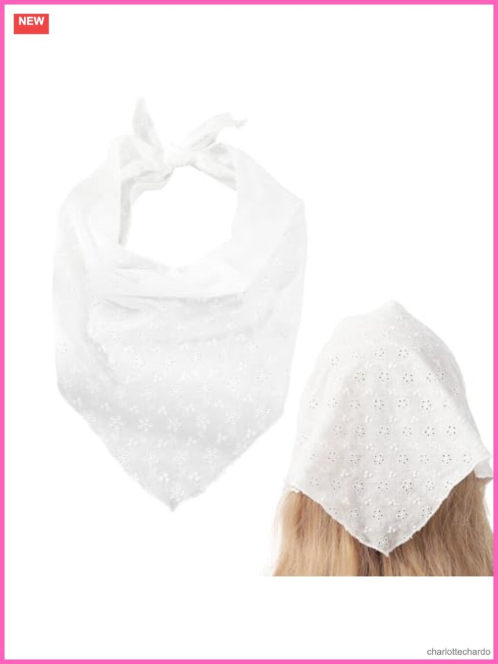 Polyester Hair Scarf Headband Adjustable Bandana Head Wrap Women